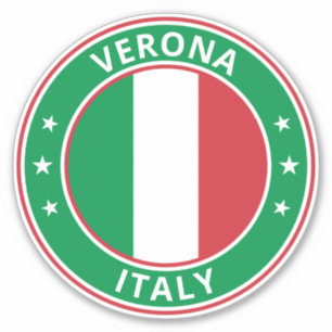 Global Traveller - 'City', Italien (Edit Sticker) Aufkleber