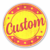 Global Traveller -<Custom Text>, Spanien Aufkleber (Vorderseite)