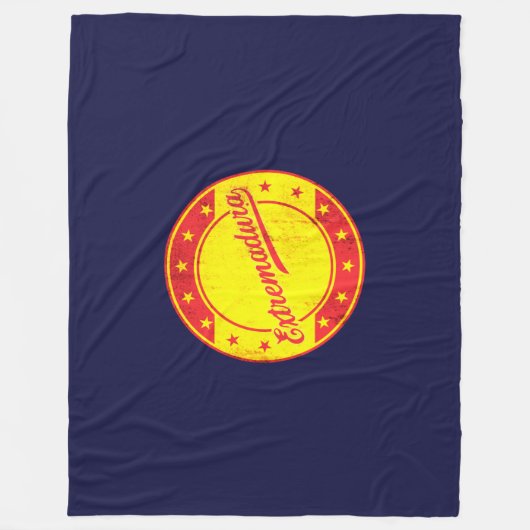 Global Traveller - Extremadura, Spanien Fleecedecke (Vorderseite)