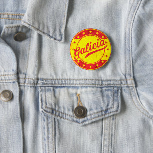 Global Traveller - Galicien, Spanien Button