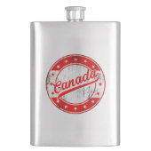 Global Traveller - Kanada Flask Flachmann (Vorderseite)