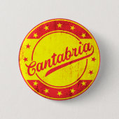 Global Traveller - Kantabrien, Spanien Button (Vorderseite)