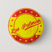 Global TRaveller - Las Palmas, Spanien Button (Vorderseite)