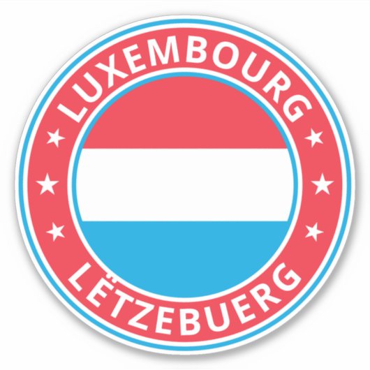 Global Traveller - Lëtzebuerg | Luxemburg Aufkleber (Vorderseite)
