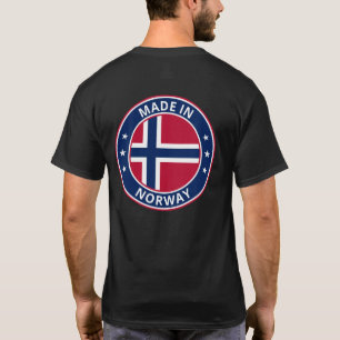 Global Traveller - Made in Norge   Norwegen (Edit) T-Shirt