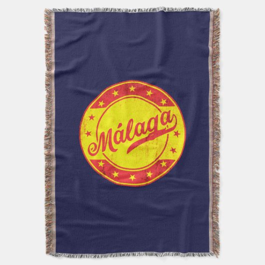 Global Traveller - Malaga, Spanien Decke (Vorderseite Vertikal)