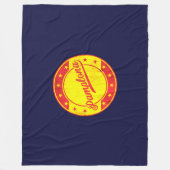 Global Traveller - Pamplona, Spanien Fleecedecke (Vorderseite)