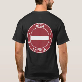 Global Traveller - Rīga | Riga, Latvija | Lettland T-Shirt