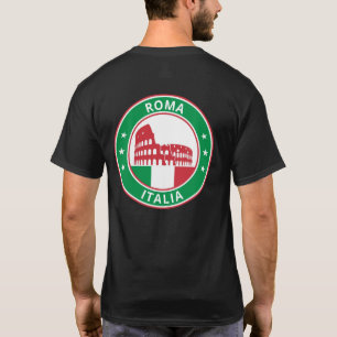 Global Traveller - Roma, Italia (Edit) T - Shirt