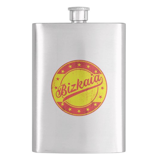 Global Traveller - Spanien - Bizkaia | Biskaya Flachmann (Vorderseite)