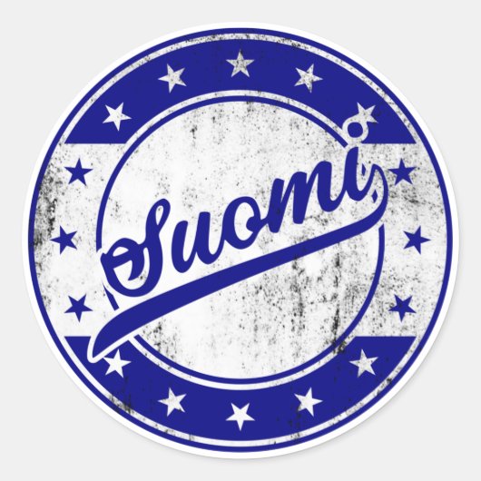 Global Traveller - Suomi | Finnland Sticker (Vorderseite)