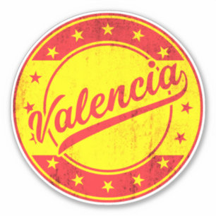 Global Traveller - Valencia, Spanien Aufkleber