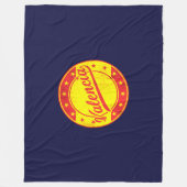 Global Traveller - Valencia, Spanien Fleecedecke (Vorderseite)