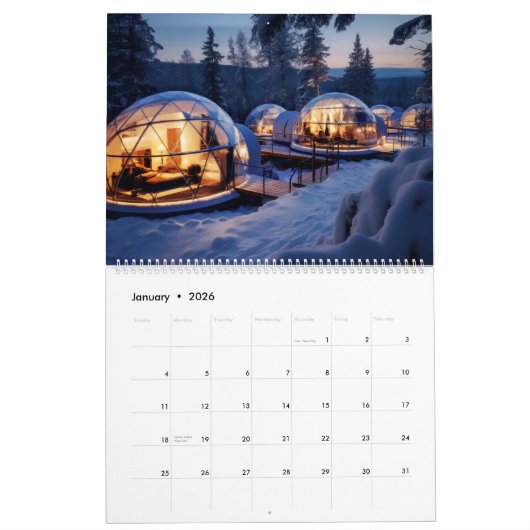 Global Travels Kalender (Jan 2026)
