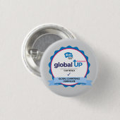 Global Up Educational Abzeichen Button (Vorne & Hinten)