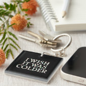 Global Warming is a Socialist Scam Schlüsselanhänger (Vorderseite rechts)