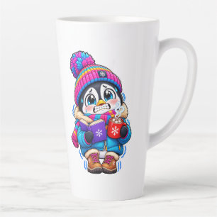 Global Warming Mein Flipper Süßer Pinguin-Aufklebe Milchtasse