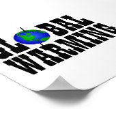 Global Warming Poster (Ecke)
