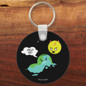 Global Warming Schlüsselanhänger (Vorderseite)