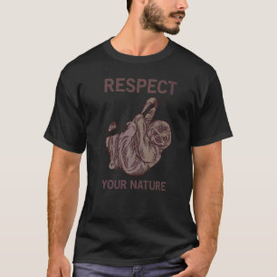 Global Warming Tiere Respektiere Deine Natur Fault T-Shirt