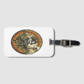 Global Wealth Badger Luggage Tag Gepäckanhänger (Vorderseite (Horizontal))
