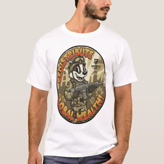 Global Wealth Badger T-Shirt (Vorderseite)
