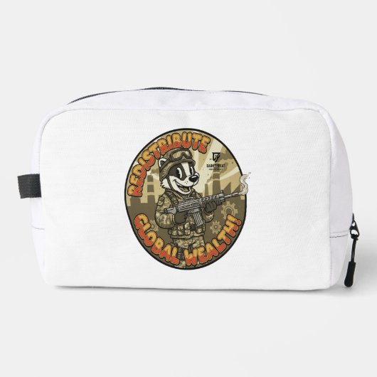 Global Wealth Badger Toiletry Bag Waschbeutel (Vorderseite)