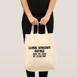 Global Windows-Ausfall 19. Juli 2024 bei 1230 GMT Tragetasche