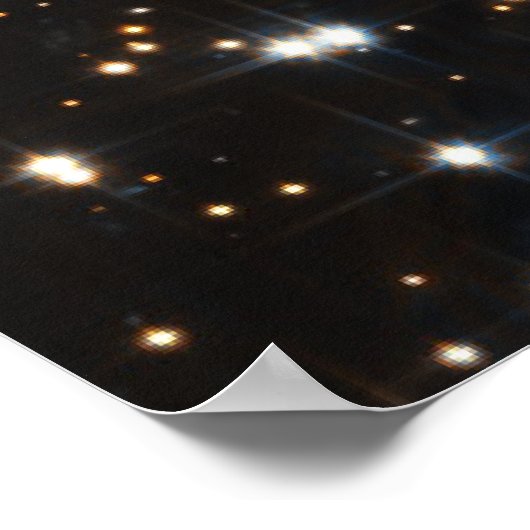 Globalcluster NGC 6397 Poster (Ecke)