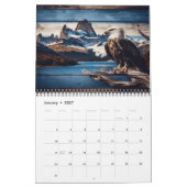 Globale Adler: Kalender der Vereinten Nationen 202 (Jan 2027)