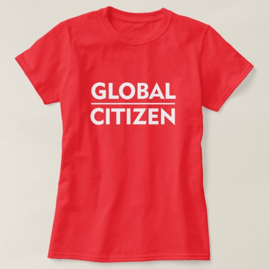 GLOBALE BÜRGER T-Shirt (Design vorne)