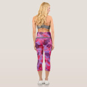 Globale Echos Capri Leggings (Rückseite)