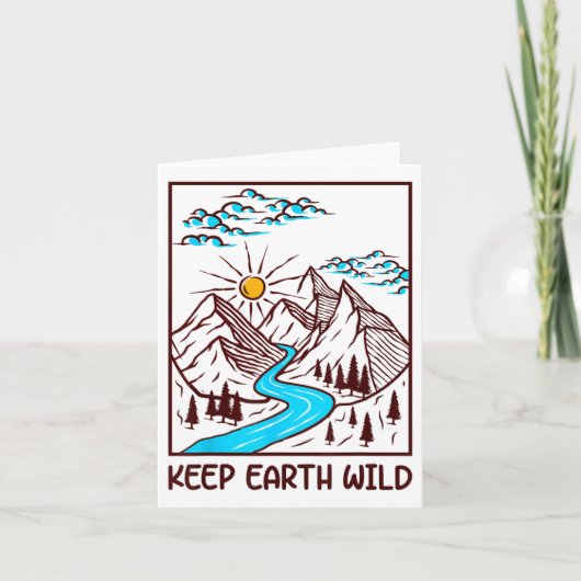 Globale Erwärmung des behalten globalen Klimawande Karte (Vorderseite)