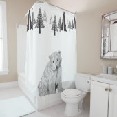 globale Erwärmung Duschvorhang (Beispiel)