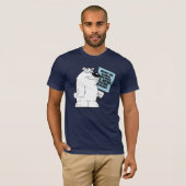 Globale Erwärmung existiert nicht T-Shirt (Vorne ganz)