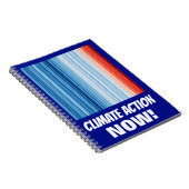 Globale Erwärmung - Folgen der Krise des Klimawand Notizblock (Rechte Seite)