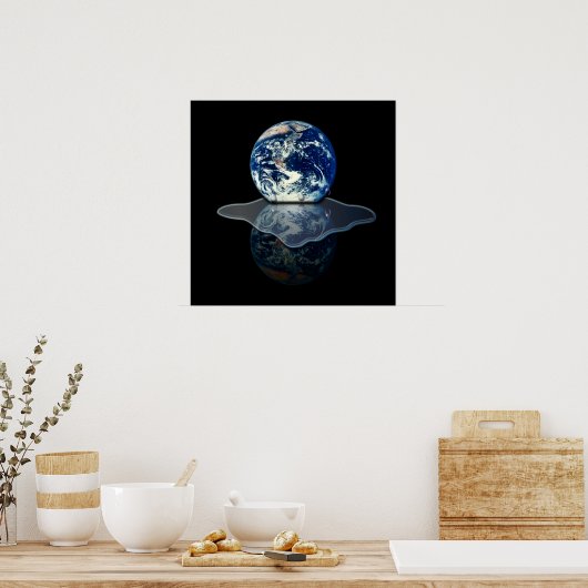 Globale Erwärmung I Poster (Küche)
