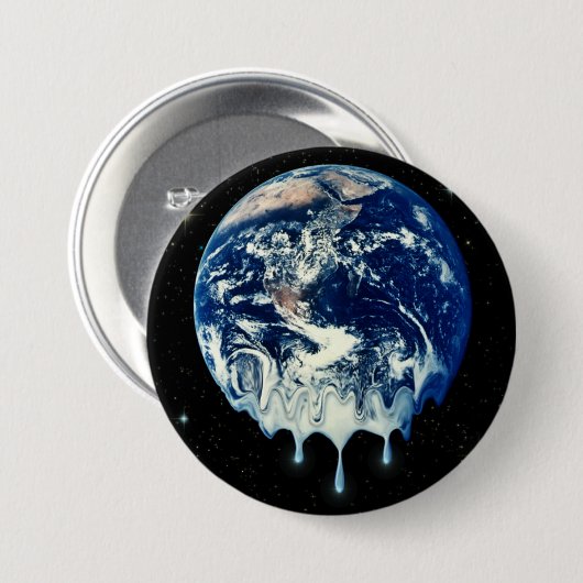 Globale Erwärmung II Button (Vorne & Hinten)