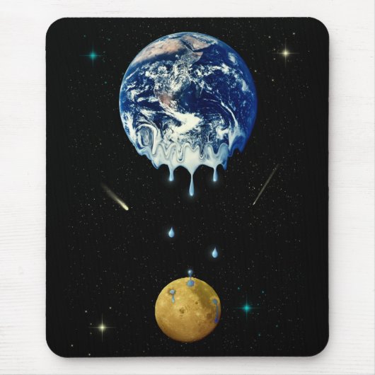 Globale Erwärmung II Mousepad (Vorne)