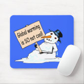 "Globale Erwärmung ist SO nicht cooles" Mousepad (Mit Mouse)