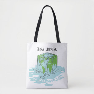 Globale Erwärmung ist so Uncool Tasche