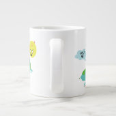 Globale Erwärmung Jumbo-Tasse (Rückseite)