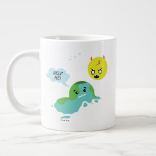Globale Erwärmung Jumbo-Tasse