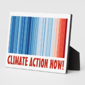 Globale Erwärmung - Klimawandel Fotoplatte (Seite)