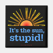 Globale Erwärmung Magnet (Vorne)