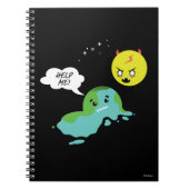 Globale Erwärmung Notizblock (Vorderseite)