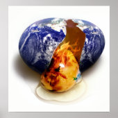 Globale Erwärmung Poster (Vorne)