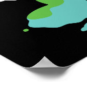 Globale Erwärmung Poster (Ecke)