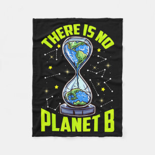Globale Erwärmung Rette Die Erde Es Gibt Keinen Pl Fleecedecke
