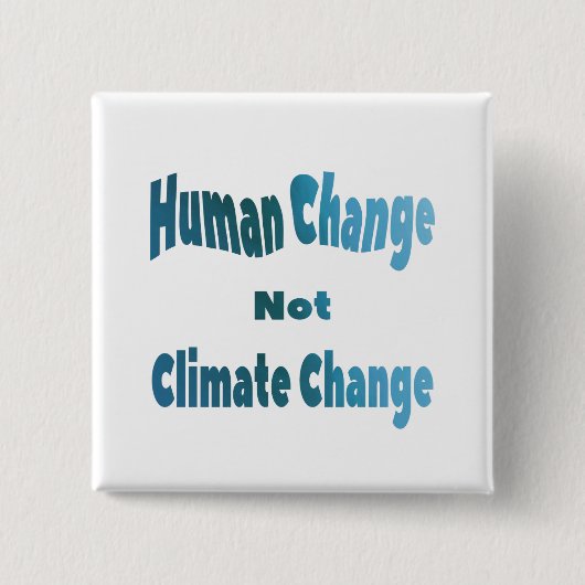 Globale Erwärmung rettet das Button (Vorderseite)